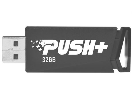 USB Flash Drive 32Gb - Patriot Memory Push+ USB 3.2 PSF32GPSHB32U