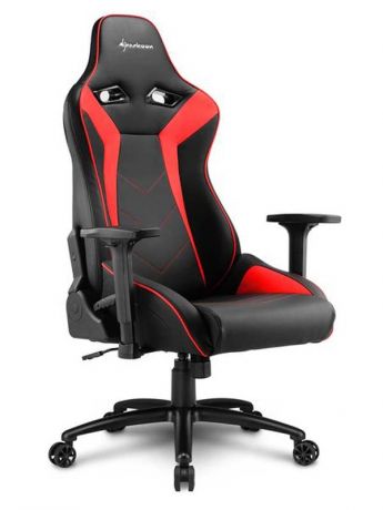 Компьютерное кресло Sharkoon Elbrus 3 Black-Red