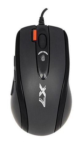 Мышь A4Tech XL-750BK Black Выгодный набор + серт. 200Р!!!