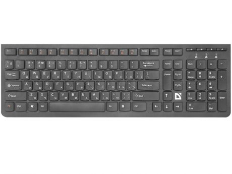 Клавиатура Defender UltraMate SM-535RU Black 45535 Выгодный набор + серт. 200Р!!!