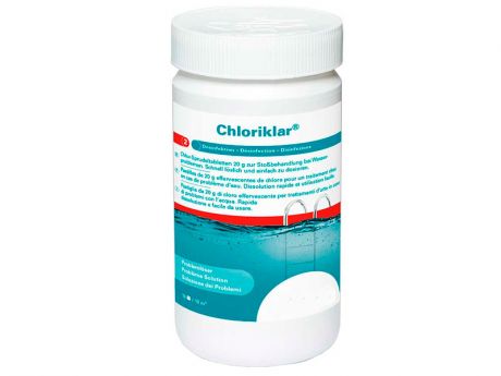 Быстрорастворимый хлор для дезинфекции воды Bayrol Chloriklar 1kg 4531112