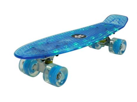 Скейт DS 22 LED Blue
