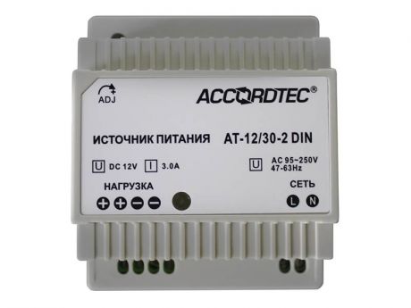 Источник питания AccordTec AT-12/30-2 DIN