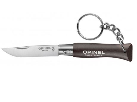Нож Opinel Tradition Keyring №04 Black 002268 - длина лезвия 50мм