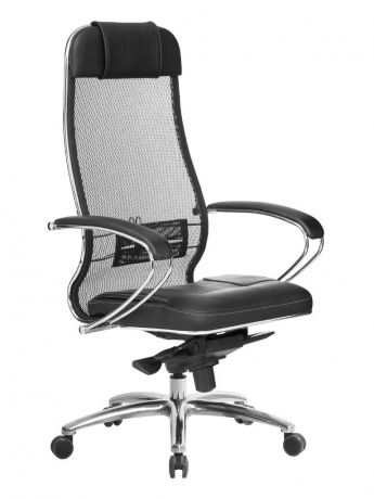 Компьютерное кресло Метта Samurai SL-1.04 Black Выгодный набор + серт. 200Р!!!
