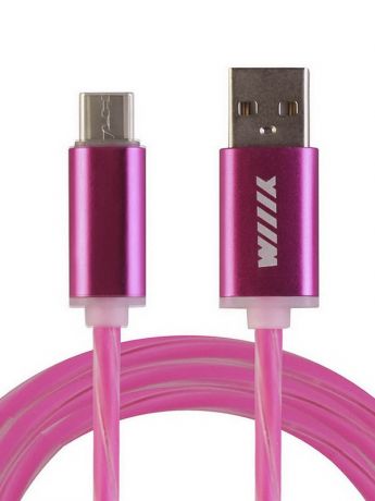 Аксессуар WIIIX USB-Micro USB 1m Pink CBL710-UMU-10PK