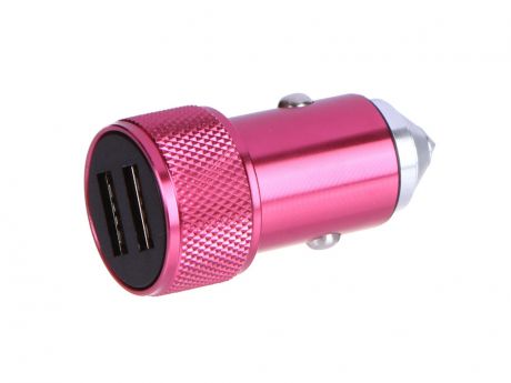 Зарядное устройство WIIIX 2xUSB 2.4A + 2.4A Pink UCC-4-2-02-20
