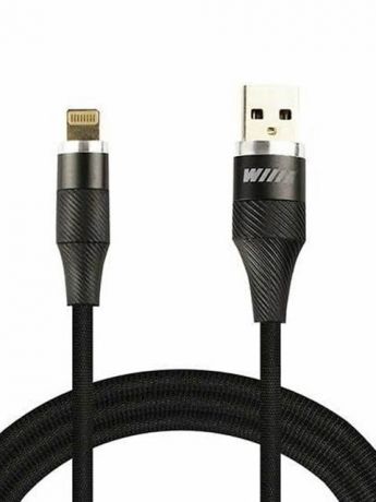 Аксессуар WIIIX USB - Lightning 1m Black CB820-U8-10B