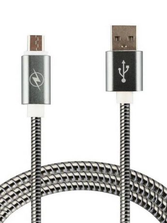 Аксессуар WIIIX USB - MicroUSB 1m Silver CB520-UMU-10S