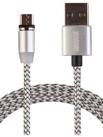 Аксессуар WIIIX USB - MicroUSB 1m Silver CBM980-UMU-10S