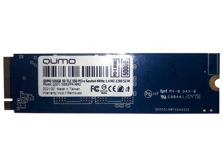 Твердотельный накопитель Qumo Novation TLC 3D 500Gb Q3DT-500GPP4-NM2