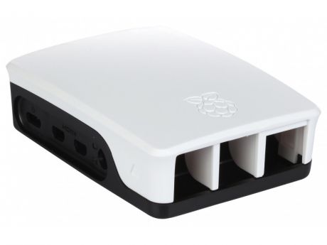 Корпус Qumo RS029 для Raspberry Pi 4 ABS Plastic White-Black