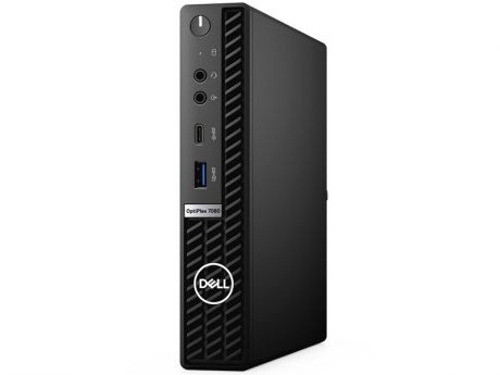 Настольный компьютер Dell Optiplex 7080 Micro 7080-6895 (Intel Core i7-10700 2.9GHz/8192Mb/256Gb SSD/Intel UHD Graphics/Wi-Fi/Bluetooth/Linux)