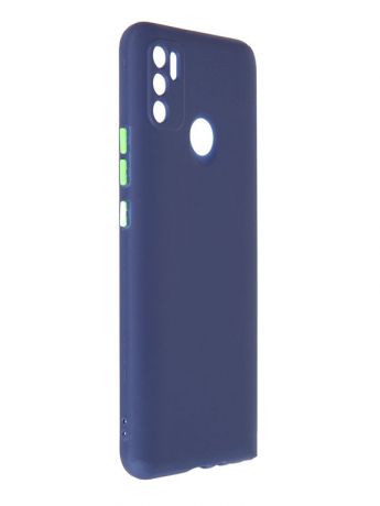 Чехол Neypo для Tecno Spark 5 Air Soft Matte Silicone Dark Blue NST22010