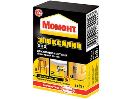 Клей Henkel Момент Эпоксилин Duo 50g 1029510
