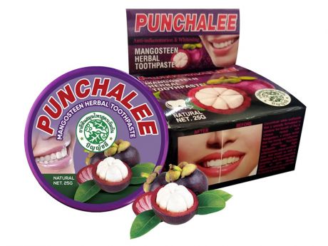 Зубная паста Punchalee Mangosteen Herbal Toothpaste 25g 7667