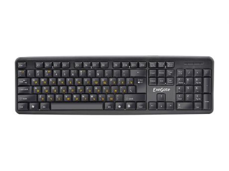 Клавиатура ExeGate LY-331L2 OEM USB Black EX279938RUS