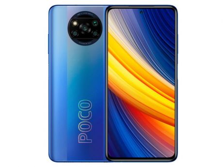 Сотовый телефон Poco X3 Pro 6/128Gb Blue Выгодный набор + серт. 200Р!!!