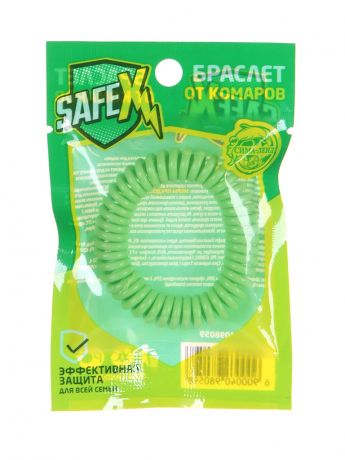 Средство защиты от комаров Safex №1 Браслет антимоскитный 4098059