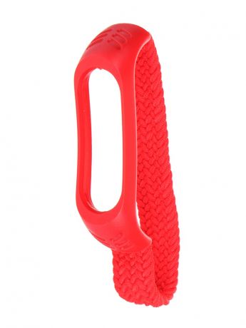 Aксессуар Ремешок Zibelino для Mi Band 3/4/5/6 Моно Silicone 160mm Red ZBS-M-XIMB5-160-RED