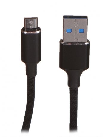 Аксессуар Maverick Textile & Metall C1 USB - MicroUSB 1.2m Black ПSELAEP1761