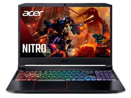 Ноутбук Acer Nitro 5 AN515-55-749U NH.Q7PER.00L (Intel Core i7 10750H 2.6Ghz/16384Mb/1024Gb HHD + 256Gb SSD SSD/nvidia GeForce GTX 1660 Ti 6144Mb/Wi-Fi/Bluetooth/Cam/15.6/1920x1080/Windows 10 Home 64-bit)