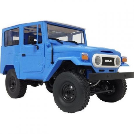 Радиоуправляемая машина WPL японский внедорожник FJ40 (голубая) 4WD 2.4G 1/16 RTR - C-34-B