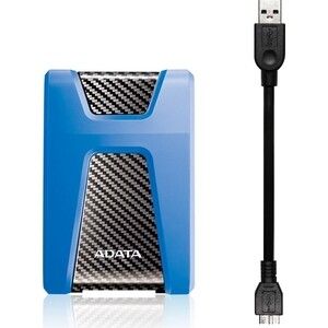 Внешний жесткий диск ADATA 1TB HD650, 2,5" , USB 3.1, синий