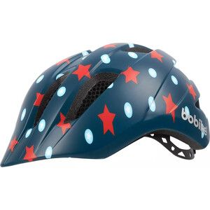 Шлем велосипедный BOBIKE Kids Plus, S (52-56 см), детский, цвет Navy Stars