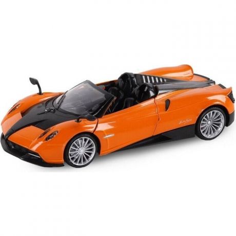 Машина Автопанорама Pagani Huayra Roadster, оранжевый, масштаб 1:24, свет, звук - JB1251198