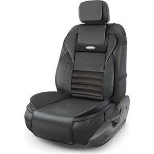 Накидки на передние сиденья AUTOPROFI анатомическая на сиденье Multi Comfort (экокожа) MLT-320G BK