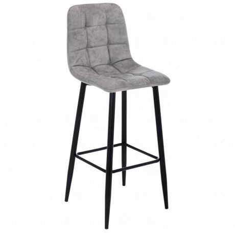 Барный стул Woodville Chio black/grey