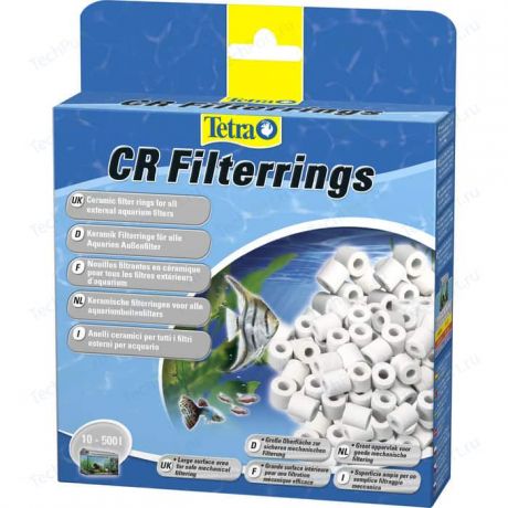 Наполнитель Tetra CR Filterrings Ceramic Filter Rings for All External Aquarium Filters керамика для внешних фильтров 800мл