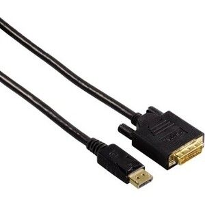 Кабель HAMA H-54593 00054593 DisplayPort (m) DVI-D (m) 1.8м черный