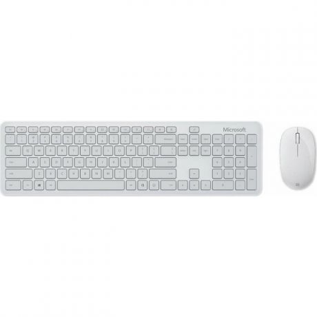Комплект клавиатура и мышь Microsoft Bluetooth Desktop клав-светло-серый мышь-светло-серый USB беспроводная BT slim