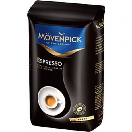 Кофе зерновой MOVENPICK Espresso 500г. (17020)