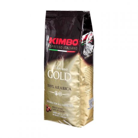 Кофе зерновой Kimbo Aroma Gold 100% Arabica 1000г.