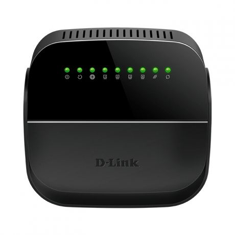 Роутер D-Link DSL-2740U/R1A ADSL черный