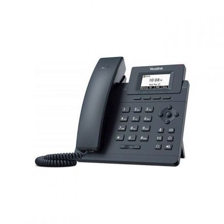 VoIP-телефон Yealink SIP-T30P without PSU, 1 линия, PoE, без БП (SIP-T30P without PSU)