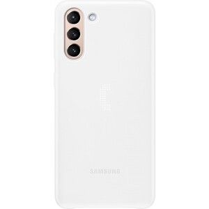 Чехол (клип-кейс) Samsung для Samsung Galaxy S21+ Smart LED Cover белый (EF-KG996CWEGRU)
