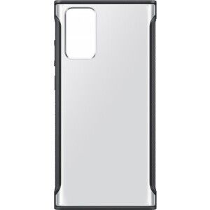 Чехол (клип-кейс) Samsung для Samsung Galaxy Note 20 Clear Protective Cover черный (EF-GN980CBEGRU)
