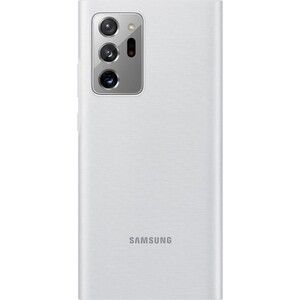 Чехол (флип-кейс) Samsung для Samsung Galaxy Note 20 Ultra Smart LED View Cover серебристый (EF-NN985PSEGRU)