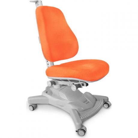 Кресло Mealux Onyx Mobi (Y-418) KY обивка оранжевая однотонная