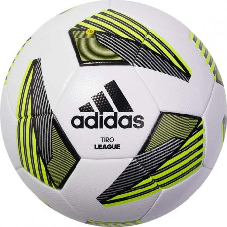 Мяч футбольный Adidas Tiro Lge Tsbe арт. FS0369, р.4, ТПУ, 32 пан., термосшивка, бело-желтый