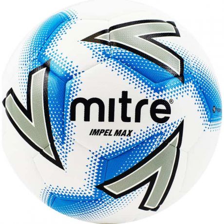 Мяч футбольный Mitre IMPEL MAX арт. BB1120WIB, р.5,мат.ТПУ, 30 пан., бут. кам, термосш., бело-сине-черн