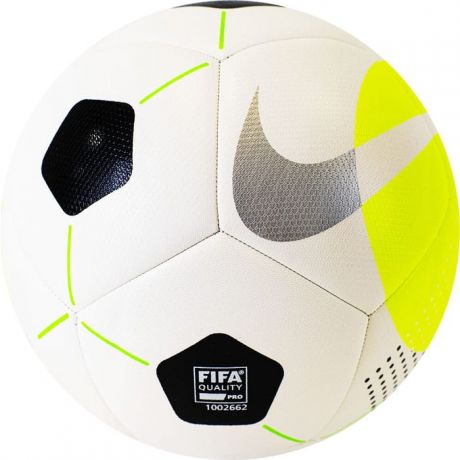 Мяч футзальный Nike Pro Ball арт. DH1992-100, р.4, FIFA P, 12 пан, мат.ТПУ, маш. сш, бело-желто-черный