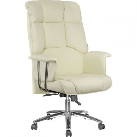 Кресло Riva Chair RCH 9502 экокожа кремовый