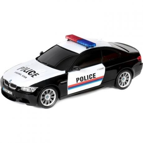 Радиоуправляемая машина GK Racer Series BMW M3 Coupe POLICE масштаб 1:18 - 866-1803PB-BLACK