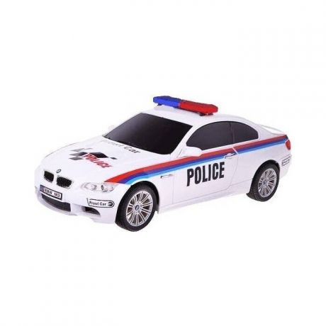 Радиоуправляемая машина GK Racer Series BMW M3 Coupe POLICE масштаб 1:18 - 866-1803PB-WHITE