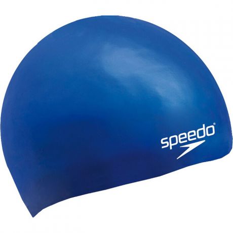 Шапочка для плавания детская Speedo Molded Silicone Cap Jr, арт. 8-709900002, синий, силикон